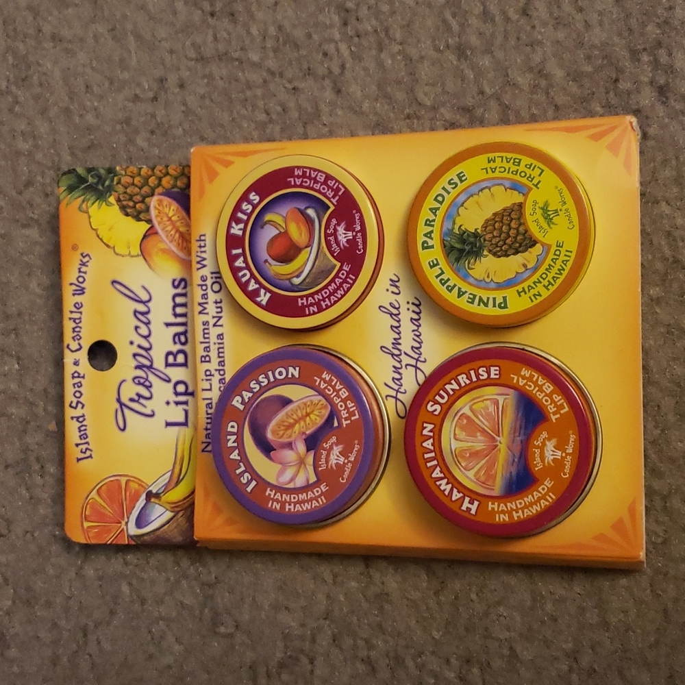 Hawaiian Hawaii Tropical Lip Balm SET